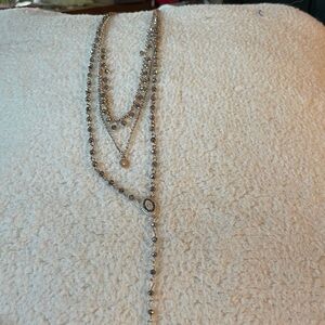 Dainty lariat (Y) style necklace
